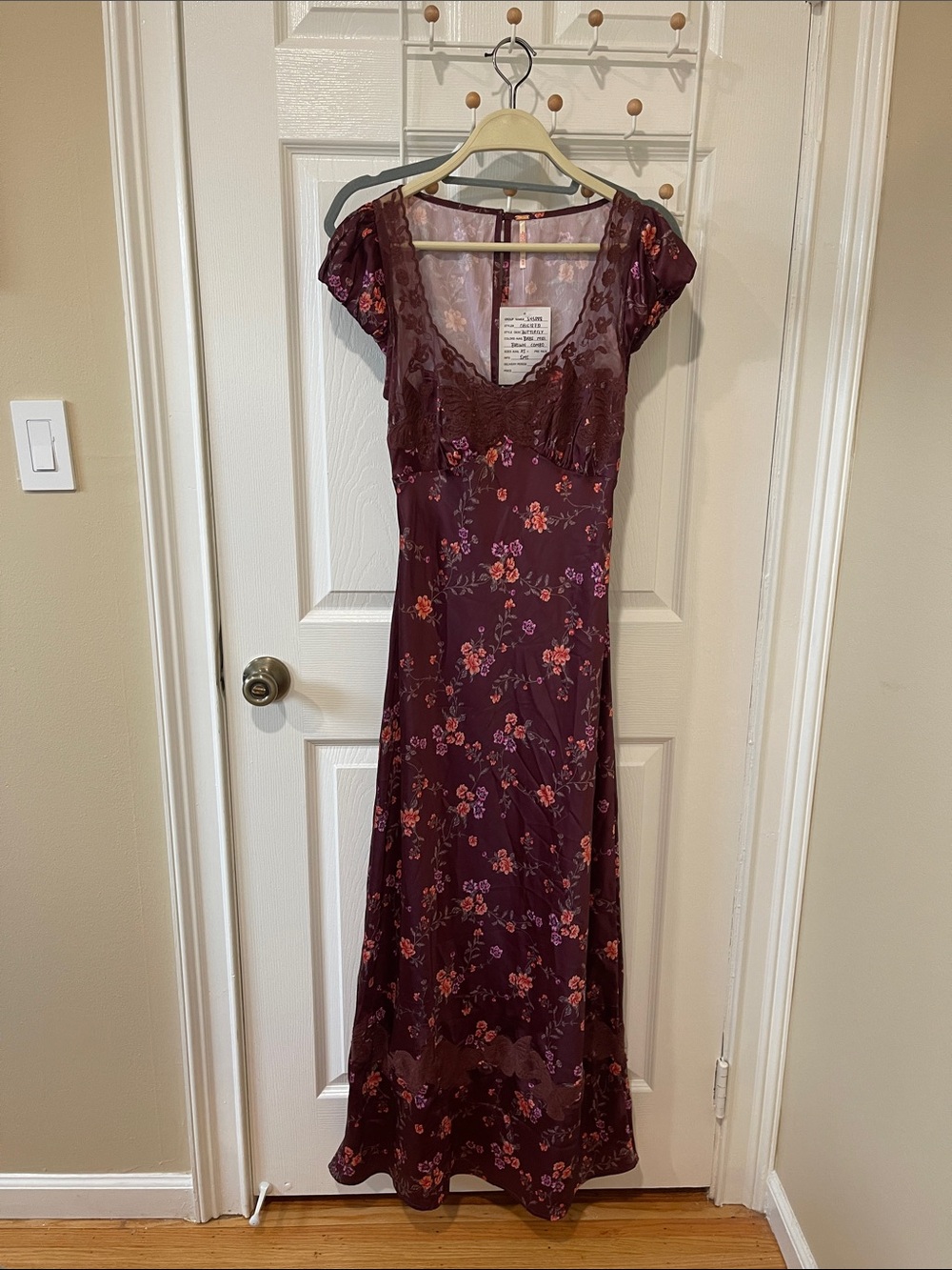 Free People Butterfly Babe lace Dress